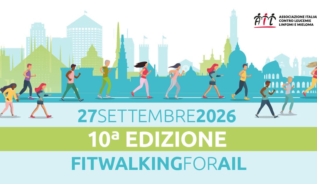 Fitwalking AIL 2026: a Torino si cammina insieme per sostenere la ricerca e i pazienti
